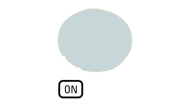 Eaton Button Lens for Use with M22 Pushbuttons | 218335 M22-XDL-W-GB6