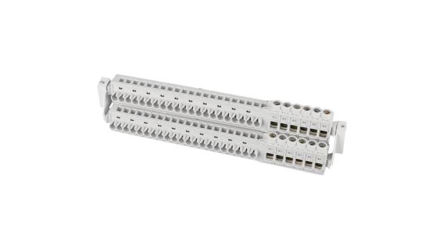 ZSD Series Brass Terminal Strut, 250 x 50 x 30mm | 267011 ZSD-PKL/NPE/1/4X4