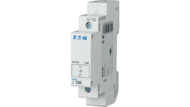 Eaton 1.5 μF Supercapacitor 240 V, DIN Rail | 270588 Z-S/KO