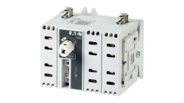 2 Pole Rear Panel Isolator Switch - 80A Maximum Current, IP20 | 6098924 DDC-80/2-SK