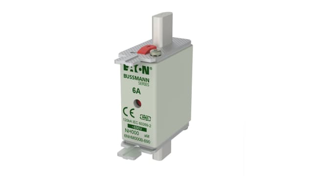 6A NH Fuse, 51 x 21 x 79mm, 690V ac | 6NHM000B-690