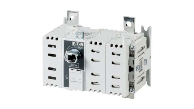 2 Pole Rear Panel Isolator Switch - 200A Maximum Current, IP20 | 6098937 DDC-200/2-SK