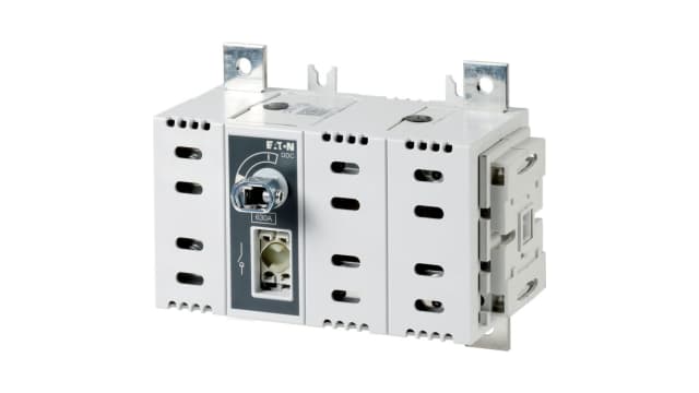 2 Pole Rear Panel Isolator Switch - 630A Maximum Current, IP20 | 6098947 DDC-630/2-SK