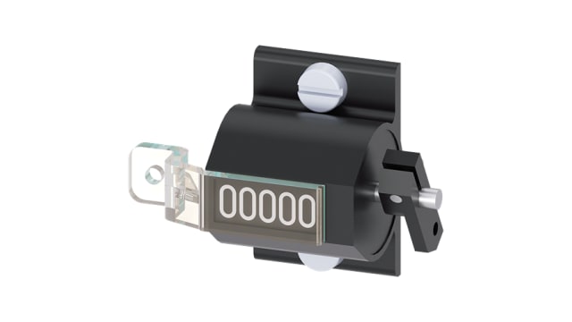 Siemens 3VW9011 Counter, 5 Digit Mechanical | 3VW9011-0AH07