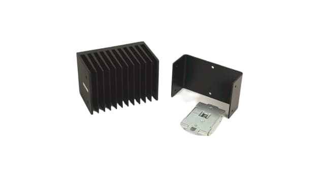 Allen Bradley Heatsink, used with 700-SH, 1.2°C/W 45 mm 172 mm 80 mm | 700-SN25