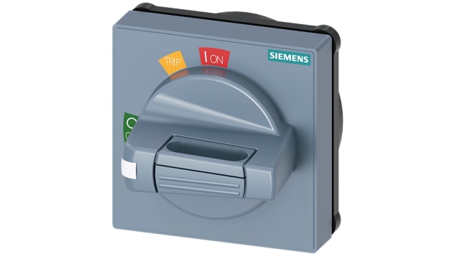 Siemens Grey Rotary Handle, 36 mm, 8UD1721 Series | 8UD1721-0AC11