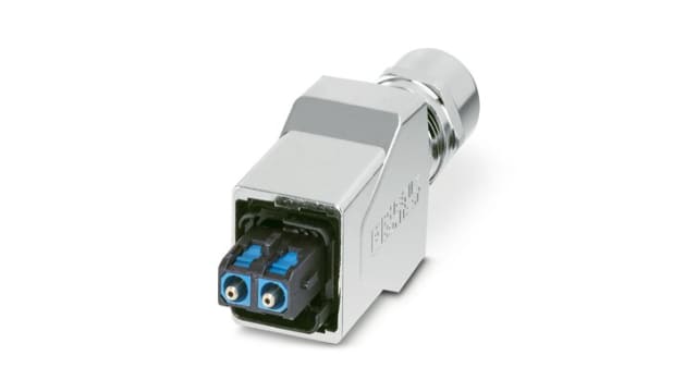 Phoenix Contact, FOC, SCRJ Multimode Fibre Optic Connector, POF 980/1000 μm Fibre Size, 1.5dB Insertion Loss | 1407896