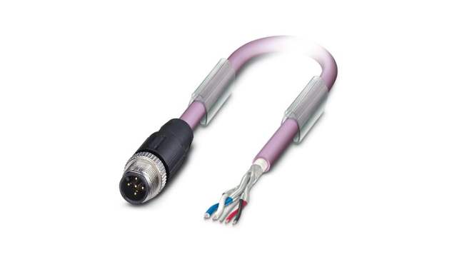 Phoenix Contact Bus Bus Cable, 2 Cores, 0.25 mm² 24 AWG, Screened, 15 m Polyurethane Sheath | 1507450