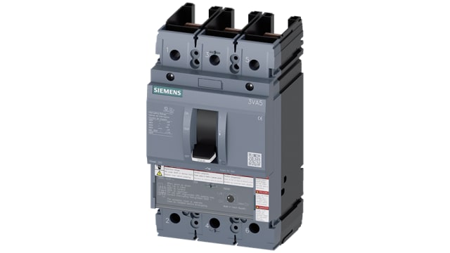 Siemens, SENTRON, 3VA5 Molded Case Circuit Breaker 3-Pole 80 A, Breaking Capacity 65 kA, Fixed | 3VA5280-6EC31-2AA0