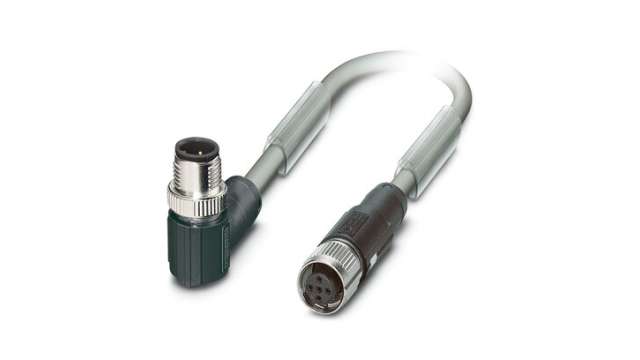 Phoenix Contact Bus Bus Cable, 2 Cores, 0.25 mm² 24 AWG, Screened, 2 m, Silver Polyurethane Sheath | 1419060