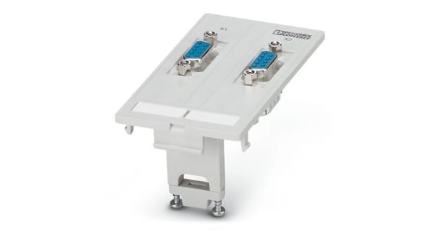 Phoenix Contact VS-SI-FP-2DSUB9-GC-BU/ST, 87.5 mm Overall | 1657708