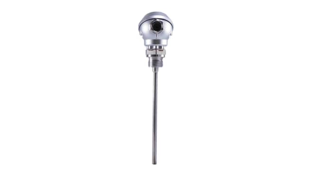 Jumo RTD Temperature Probe, 6mm Dia, 300mm Long, 4 Wire, G 1/2, Class B +400°C Max | 902030/10-402-1003-1-6-300-104/000