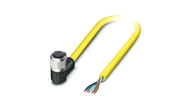 Phoenix Contact Straight, Unterminated to Female 5 way M12, M12 Sensor Actuator Cable, 2 m | 1424956