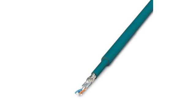 Phoenix Contact 27448 Series Data Cable, 2 Cores, 0.22 mm², 24 AWG, 1000m, Cat5 Cable | 2744814