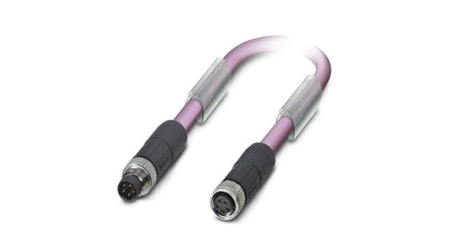 Phoenix Contact Bus Bus Cable, 2 Cores, 0.25 mm² 24 AWG, Screened, 300 mm Polyurethane Sheath | 1575822
