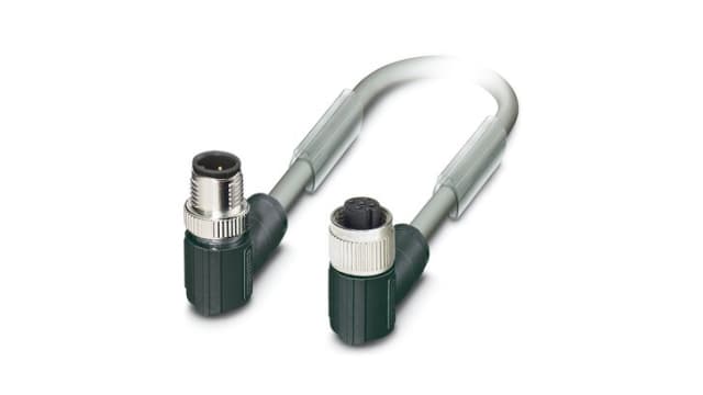 Phoenix Contact Bus Bus Cable, 2 Cores, 0.25 mm² 24 AWG, Screened, 5 m, Silver Polyurethane Sheath | 1419075