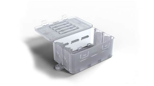 WISKA KonnektIT Series Transparent Polypropylene Junction Box, IP20, 100 mm, 51.5 mm 52 mm | KonnektIT 204 100