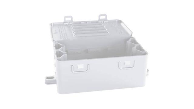 WISKA KonnektIT Series Transparent Polypropylene Junction Box, IP20, 100 mm, 52 mm 34 mm | KonnektIT 204/221-2411