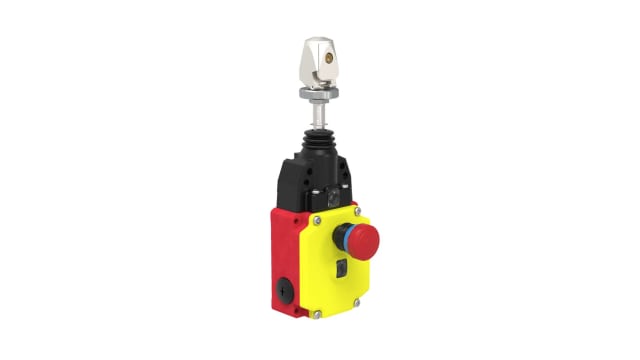 Banner RP-RM Series Momentary Illuminated Emergency Stop Push Button, Panel Mount, 16mm Cutout, SPST, IP65 | RP-RM83F-38LT