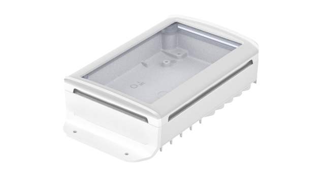Bopla BoVersa Series White Polycarbonate General Purpose Enclosure, IP68, IP66 120 mm, 216 mm, 55.5 mm | 48324330.HMT2