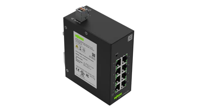 WAGO 852, Unmanaged 8 Port Network Switch, RJ-45 | 852-112/000-001