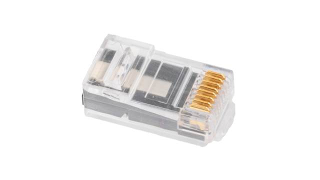 L-Com TSP Series RJ Connector Male, Cat6 Straight 1 Port 1 -Way | TSP3988C6