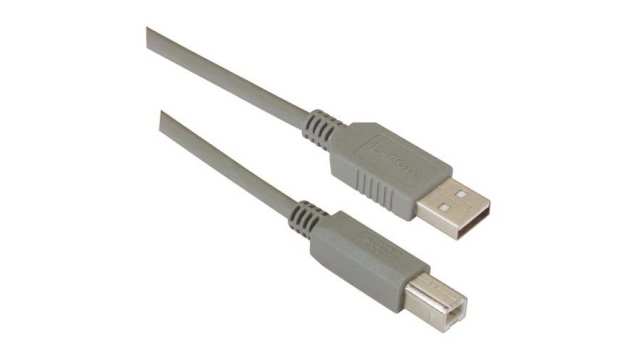 L-Com USB 2.0, Male USB to Male USB B, 5m | ECUSBAB-5M