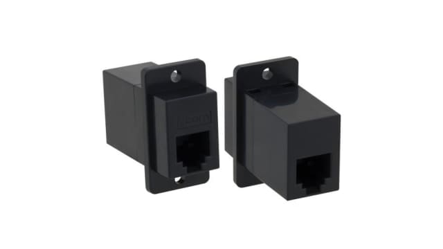 L-Com ECF Series 1 Port RJ11, Cat3 | ECF5044S-BK