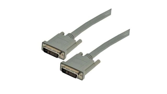 L-Com Male EVC to Male EVC SVGA Cable, 50 ft Grey | CTLEVCMM-50