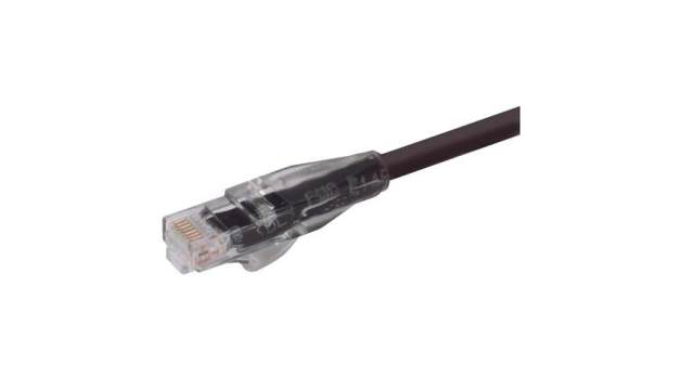 L-Com TRD, 7 ft Cat6 Cat6 Cable, Black Straight to Male RJ45 Male, Unshielded Polyvinyl Chloride Sheath | TRD695BLK-7