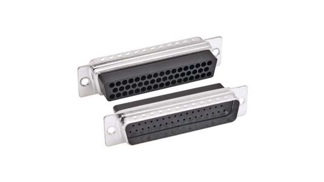 L-Com CP50 50 Way Straight Screw D-Sub Connector, with Jack Screw Male | C&P50M