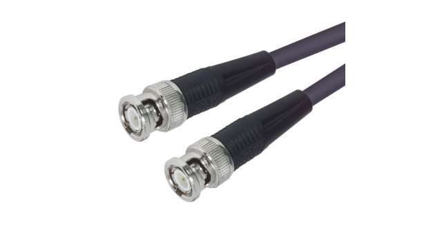 L-Com CC58C Series Male Straight to Male BNC, 1.5 ft 50 Ω | CC58C-1.5