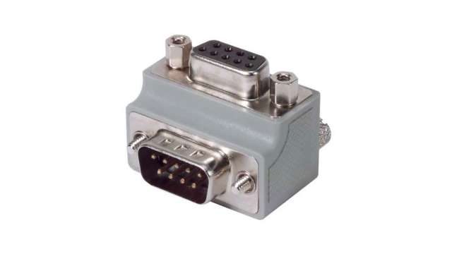 L-Com D-Sub Adapter 9-Way D-Sub to Male Male 9-Way D-Sub Female Female | DG909MF1
