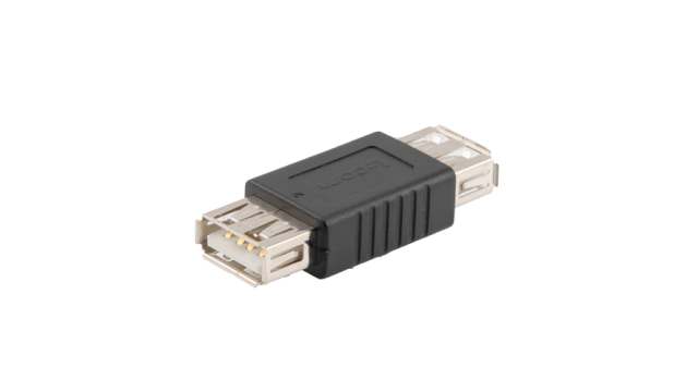 L-Com Straight, Panel Male- 1 Port Type USB Type A USB Connector USB 2.0 | U2C00049