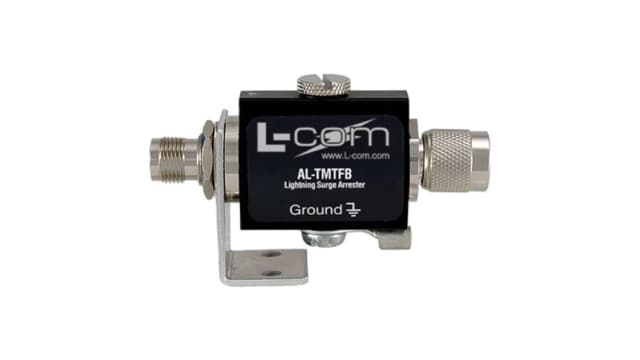 L-Com AL-N Series Bulkhead Mount Male TNC, Straight Body | AL-TMTFB-9