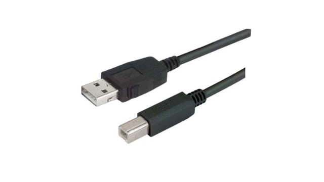 L-Com USB 2.0, Male USB A to Male USB A, 2m | CAUALB-2M