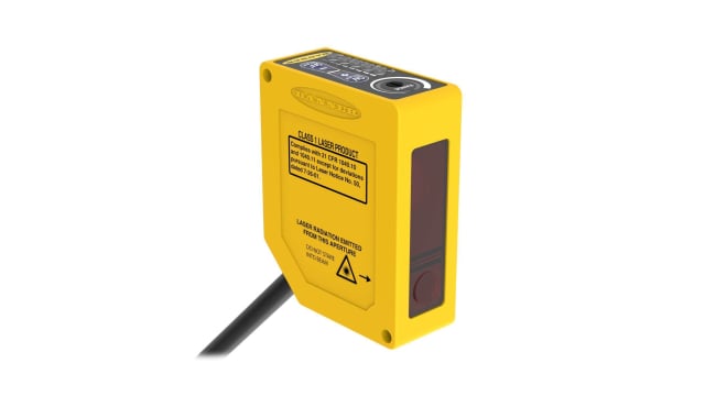 Banner Background suppression Photoelectric Sensor, Rectangular Sensor, 200 → 1400 mm Detection Range | Q60BB6LAF1400