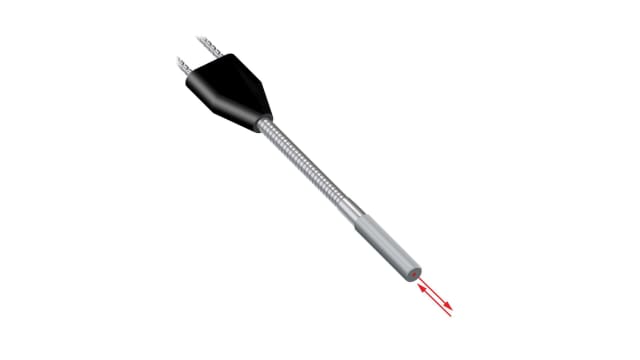 Banner Glass Fibre Optic Sensor 36 mm, NPN/PNP Output IO-Link, IP67 | BT13.5ST5