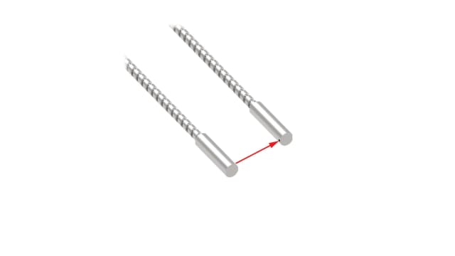 Banner Glass Fibre Optic Sensor 36 mm, NPN/PNP Output, IP67 | IA.31.7ST5ETA