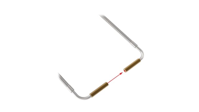 Banner Glass Fibre Optic Sensor 36 mm, Bipolar NPN/PNP Output, IP67 | IAT210S