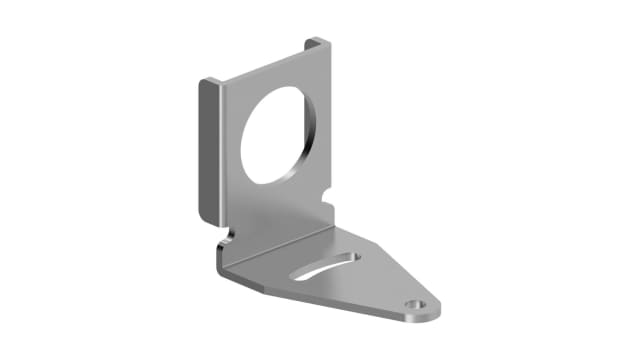 Banner, SMBF Series Standard Right Angle Bracket for Use with Coaxial Cable, RoHS Standard | SMB30Q