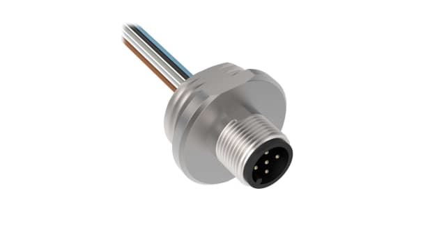 Banner Connector, 5 Contacts, Cable, M12 Connector, BWA Series | BWA-QD5.5