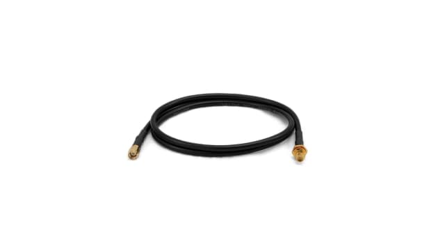 Banner RP-SMA Series, 1 m, RG58 Coaxial, Terminated 50 Ω | BWC-1MRSFRSB1