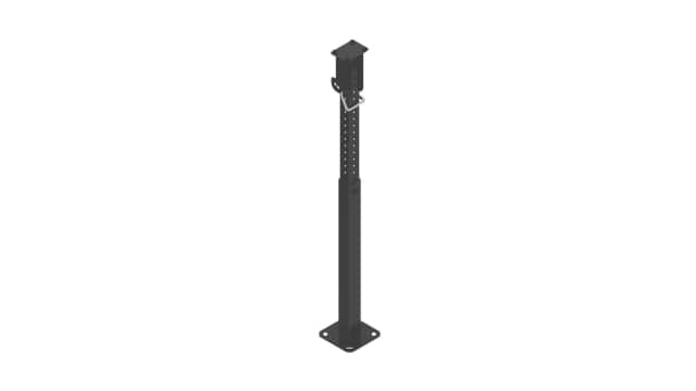 Banner Run Bar Pedestal, STBA-RB1-S1 Series | STBA-RB1-S1