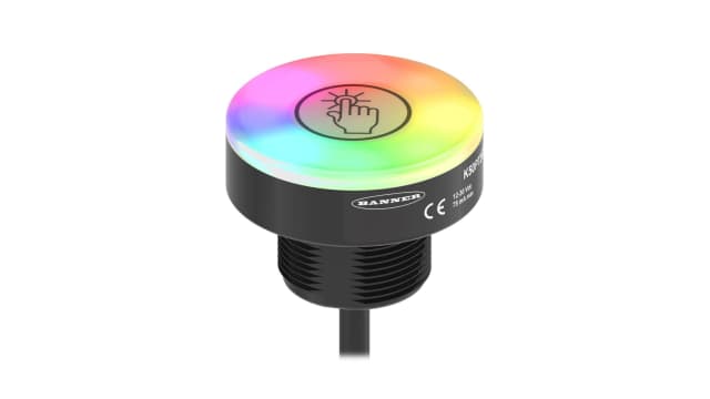 Banner Blue, Green, Red Indicator Lamp, 12 → 30 V dc, 50 mm Diameter | K50PTCAMRGB14