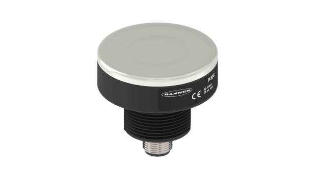 Banner Capacitive switch Illuminated, White, Cyan, Green, Blue, Magenta, Red, Yellow, IP66, IP69K, IP67 Polycarbonate | K50CL2RGB7Q