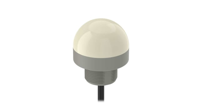 Banner Multicolour Indicator Lamp, 10 → 30 V dc, M30 x 1.5 Base, 50 mm Diameter | K50L2FRGB7QP