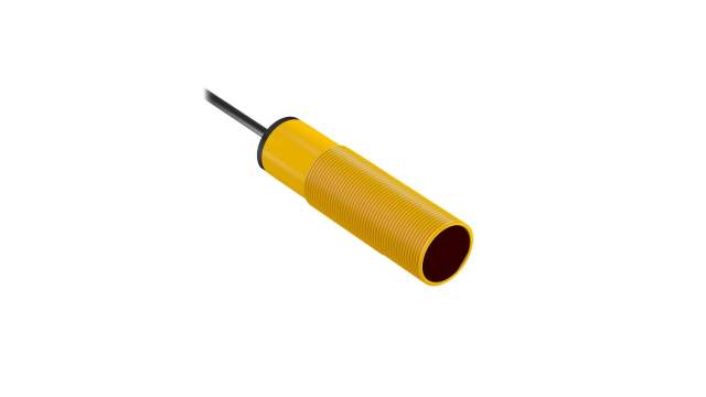 Banner Visible Red LED Photoelectric Sensor, Barrel Sensor, 2 m Detection Range | S18SP6LP