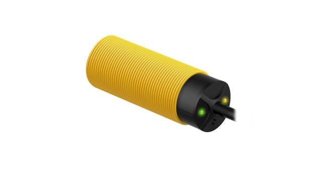 Banner Visible Red LED Photoelectric Sensor, Barrel Sensor, 6 m Detection Range | S30RW3LP