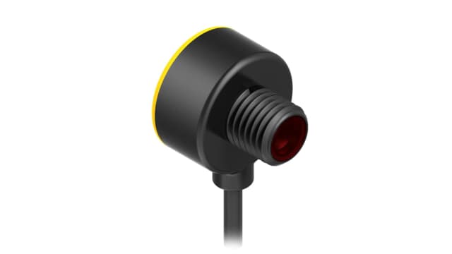 Banner Visible Red LED Photoelectric Sensor, Barrel Sensor, 2000 mm Detection Range | T8RP6RQ